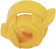Produktbild: Agrotop Bajonettmutter gelb, SW 11, für Düse Albuz® APE, Albuz® APG, Albuz® AVI, Albuz® EXA/ESI, 16723