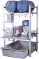 Produktbild: Cemo Regal 400 128 x 162 x 99 cm, 1 x Fassauflage 2 x 60/1 x 200, 1 x Gittterrost, GFK-Wanne, 7665