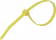 Produktbild: Herth + Buss Kabelbinder 210 x 4,7 mm, gelb, Verzahnung innen, 100 St. 50 266 002
