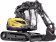 Produktbild: MECALAC Raupenbagger 6MCR Hubkraft 4.000 daN, Leistung 55,4 kW (75 PS) bei 2.300 min⁻¹, 0 – 10 km/h