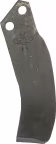 Produktbild: Industriehof® Fräsmesser links/rechts 140 x 35 x 6 mm, Bohrung 9 mm, für Grillo