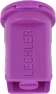 Produktbild: Lechler Air-Injektor Flachstrahldüse IDK 120-025 Düsengröße 025, 120°, lila, POM (Polyoxymethylen)
