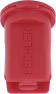 Produktbild: Lechler Air-Injektor Flachstrahldüse IDK 120-04 Düsengröße 040, 120°, rot, POM (Polyoxymethylen), 6IK4475600000