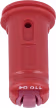 Produktbild: Agrotop Injektor-Doppel-Flachstrahldüse Albuz® AVI-TWIN, 110-040, rot, Keramik, 13484