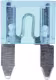 Technische Zeichnung: Herth + Buss Flachstecksicherung Mini FL, 32 V, 15 A, blau, Inhalt 1 St. 50 295 778