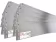 Produktbild: bellissa 10er VK-Set Rasenkante Metall silber 118 x 12,45 cm bestehend aus 10 Stck. a. 118 cm, Nutzlänge11,50 m