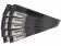 Produktbild: bellissa 10er VK-Set Rasenkante Metall Metall anthrazit 118 x 12,5 cm bestehend aus 10 Stck. a. 118 cm