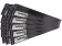 Produktbild: bellissa 15er VK-Set Rasenkante Metall Metall anthrazit 118 x 12,5 cm bestehend aus 15 Stck. a. 118 cm