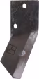 Produktbild: Industriehof® Fräsmesserklinge rechts 90 x 40 x 4 mm, gewinkelt, für Futtermischwagen Walker, 70-123
