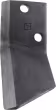 Produktbild: Industriehof® Fräsmesserklinge links 95 x 45 x 5 mm, gewinkelt, für Futtermischwagen AGM, Logifeed & R.M.H.