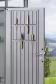 Lifestyle: Biohort Werkzeughalter für Tür 51,6 x 3,5 cm quarz-grau, metallic Werkzeughalterung Wand