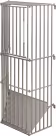 Produktbild: KERBL Heuraufe SlowFeed Plus mit Aufsatz, 81 x 195 x 41 cm Fassungsvermögen 29 kg, für Pferde