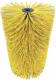 Produktbild: Düvelsdorf Ersatzbürste Polypropylen/Stahl, für Kehrmaschine Stratos