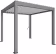 Produktbild: biohort® Pergola quarzgrau-metallic, Lamellendach weiß