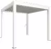Produktbild: biohort® Pergola weiß, Lamellendach weiß