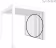 Produktbild: biohort® Lamellenseitenwand für Pergola, weiß, 350 cm, B419305