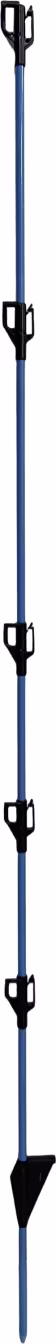 Produktbild: Ako Zaunpfahl compact+ 1,47 m Fiberglas blau, 10 St. 444251