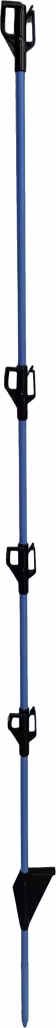 Produktbild: Ako Zaunpfahl compact+ 1,17 m Fiberglas blau, 10 St. 444250