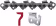 Produktbild: Oregon® Sägekette Super 20 Chisel™ .325", Vollmeißel, abgelängt mit Detailansicht