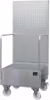 Produktbild: BAUER® SÜDLOHN Auffangwanne LPW 200-1, für 1 x 200 l Faß, verzinkt, fahrbar, mit Gitterrost