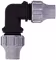 Produktbild: TAVLIT Winkelverbinder 90 ° Rohranschluss beidseitig Nut Lock