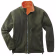 Produktbild: Scheibler Fleece-Wendejacke Willow in Oliv mit orangefarbenem Innenfutter