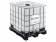 Produktbild: TECTROL 1000 Liter IBC-Container mit Metallgitter und Kunststoffpalette