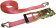 Produktbild: KERBL Zurrgurt 50 mm, 2-teilig, Spitzhaken, Langhebelratsche, rot