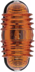 Produktbild: Hella® Blinkleuchte oval mit orangefarbener Lichtscheibe, 83 x 40 x 41 mm