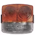 Produktbild: Hella® Lichtscheibe quadratisch, links/rechts, 95 x 90 mm, für Blink-Positionsleuchte