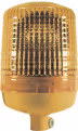 Produktbild: Hella® Rundumleuchte KL 7000 R, orange, 12 V, Rohrstutzenmontage