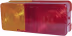 Produktbild: Hella® Lichtscheibe quadratisch, links, 170 x 75 mm, für Schlussleuchte