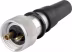 Produktbild: Herth + Buss Stecker 6 – 42 V, 2-polig, Schraubanschluss, mit Gummitülle und Überwurfmutter
