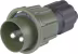 Produktbild: Herth + Buss Stecker 24 V, 2-polig, VG 96 917 E001A, Schraubanschluss, mit Crimp-/Lötstiftkontakten