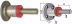 Produktbild: Industriehof® Scheibenlager Ø Welle 30 mm, Länge 90 mm, Lochkreis 86 mm