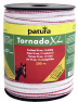 Produktbild: Patura Breitband Tornado XL weiß, rot 40 mm/200 m