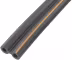 Produktbild: Doppel-Pulsschlauch 2 x 7,3/13,9 x 3,3 mm x 25 m, oranger Streifen, Gummi, für Gea Westfalia
