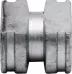 Produktbild: Pöttinger Gleitbolzen Ø 28, 20 x 28 mm, für Rasthebel von Ladewagen Schneidwerk