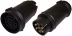 Produktbild: TRAILER POOL Anhänger-Adapter 12 V Stecker 7-polig, Steckdose 13-polig, Länge 110 mm