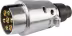 Produktbild: Herth + Buss Stecker 6 – 12 V, 7-polig, Schraubanschluss, Aluminium