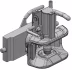 Produktbild: scharmüller Zugmaul automatisch, 314/20/30 mm, Ø Bolzen 38 mm