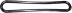 Produktbild: TRAILER POOL Spannring Ø 8 x 250 mm, für Gummi