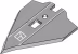 Produktbild: Industriehof® Hackschar, Arbeitsbreite 80 mm, für Hacktechnik Schmotzer