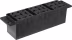 Produktbild: Herth + Buss Relaissockel 9-polig mit Halter, 5 x Flachsteckanschluss 6,3 mm, 4 x Flachsteckanschluss 2,8 mm