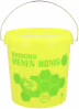 Produktbild: Honigeimer gelb mit Druck 2,5 kg