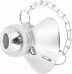 Produktbild: Kugelfangprofil Kat. 3/2, 28,4 x 64 mm, für Unterlenkerfanghaken, mit Kette und Klappsplint, 01451