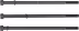 Produktbild: Schraubensatz M 8 x 180, 2./3. Lage für Bosch System SB 7 - 2. Position, Bosch System SB 23 LS + Deutz-System D0
