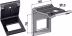 Technische Zeichnung: Industriehof® Zinkenhalter D 90 x 8 mm für Federzinken 60 x 10 mm, Passender Rahmen 60 x 60 mm