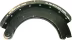 Produktbild: Bremsbacke 406 x 140 mm alte Ausführung mit Rolle/Auge, für Achse ADR A 940, Schnellläufer