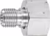 Produktbild: Gewindenippel M 18 x 1,5 IG, 1/4'' AG, Edelstahl, 2-teilig, für Flächenreiniger Turbodevil TD 300 Basic